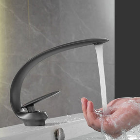 Modern Solid Brass Single Lever Mono Basin Mixer Tap