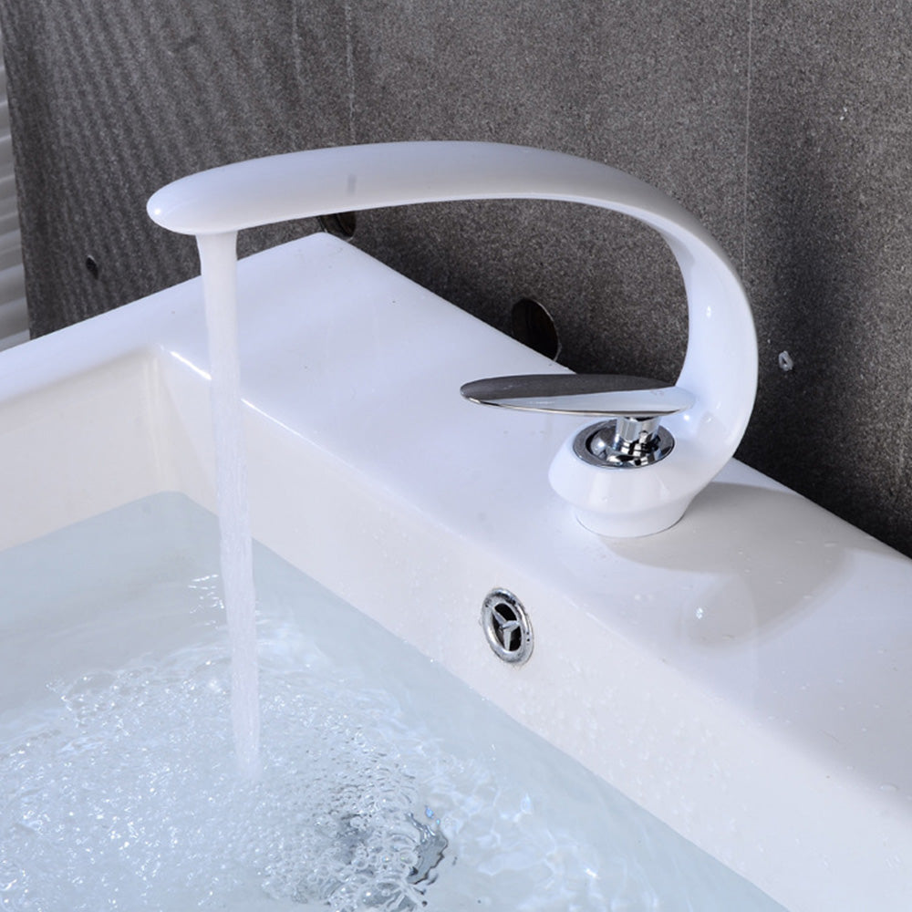 Modern Solid Brass Single Lever Mono Basin Mixer Tap