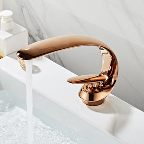 Modern Solid Brass Single Lever Mono Basin Mixer Tap