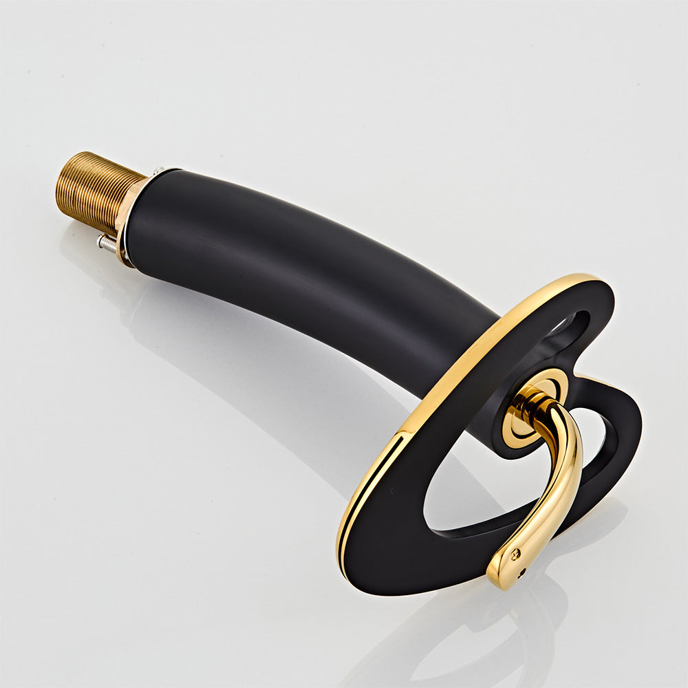 Creative Loop Solid Brass Single Lever Bathroom Mixer Tap
