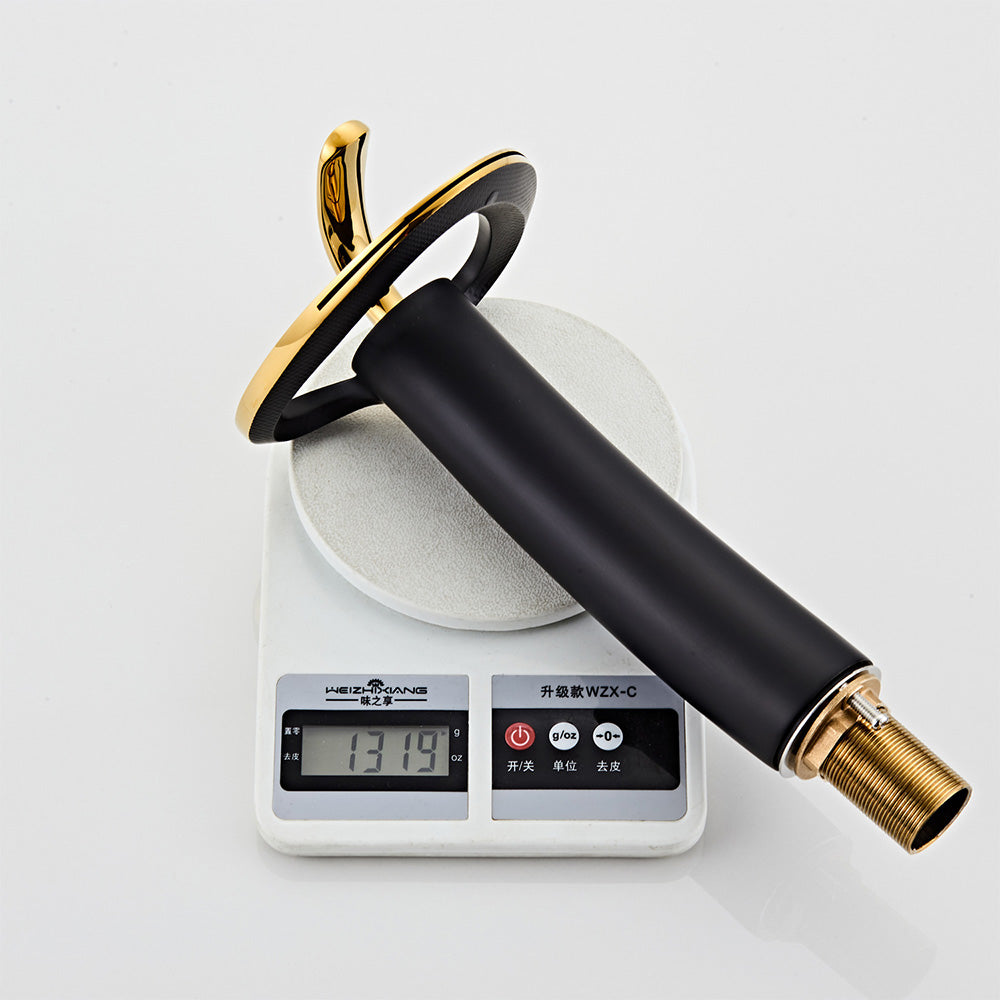 Creative Loop Solid Brass Single Lever Bathroom Mixer Tap