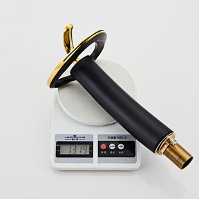 Creative Loop Solid Brass Single Lever Bathroom Mixer Tap