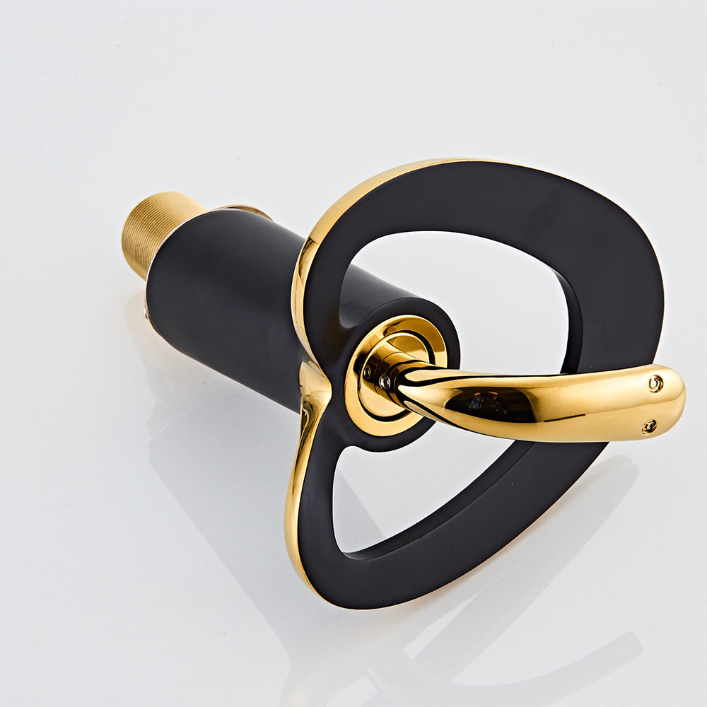 Creative Loop Solid Brass Single Lever Bathroom Mixer Tap