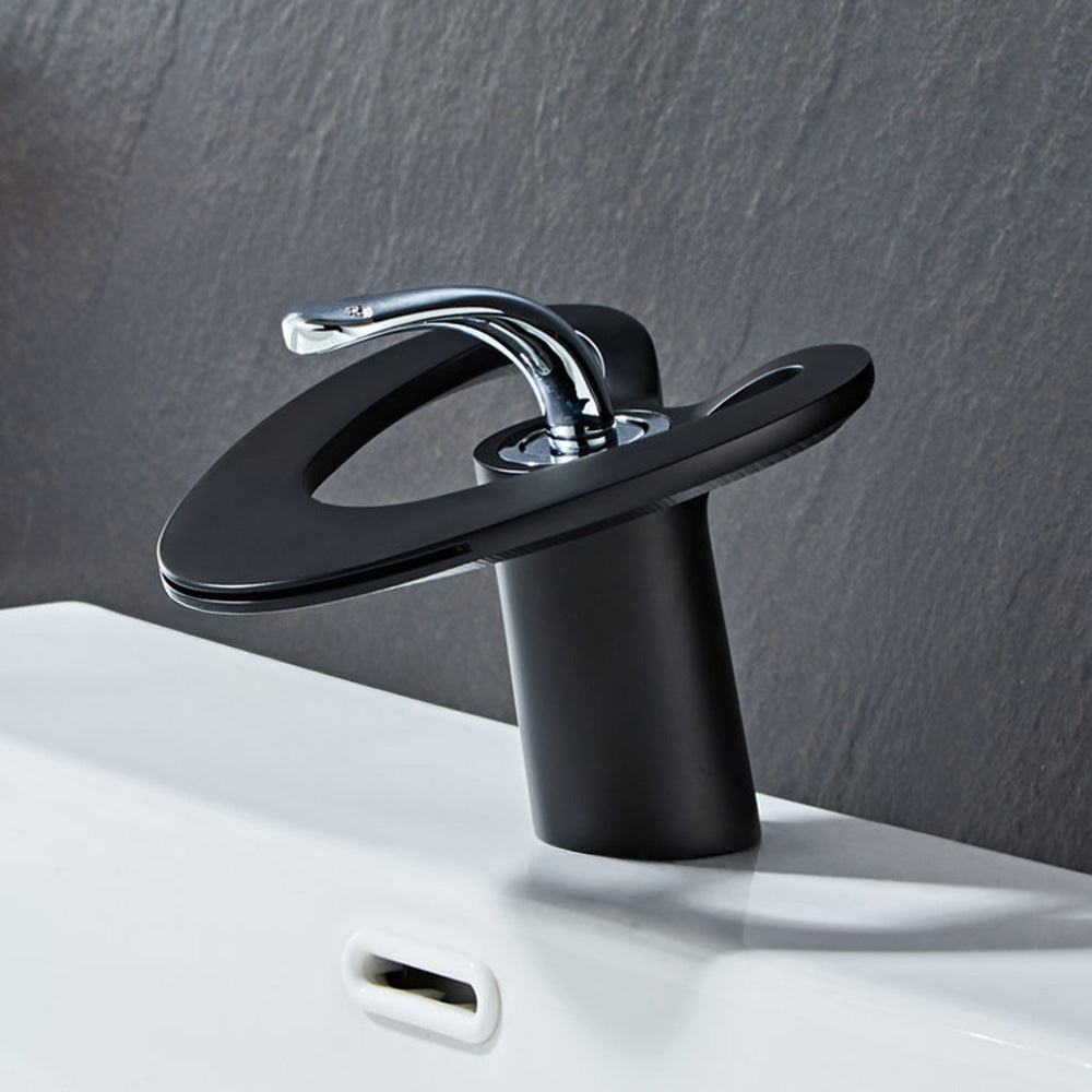 Creative Loop Solid Brass Single Lever Bathroom Mixer Tap