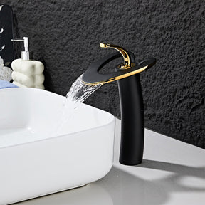 Creative Loop Solid Brass Single Lever Bathroom Mixer Tap