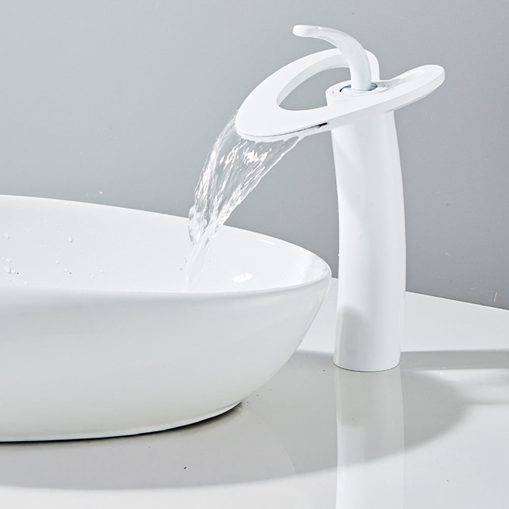 Creative Loop Solid Brass Single Lever Bathroom Mixer Tap
