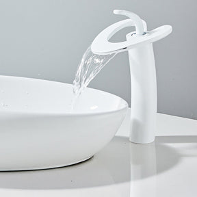 Creative Loop Solid Brass Single Lever Bathroom Mixer Tap
