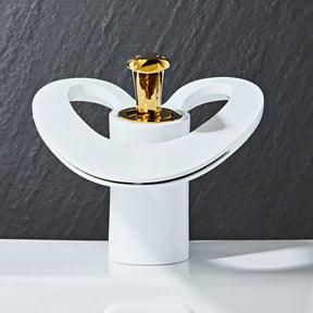 Creative Loop Solid Brass Single Lever Bathroom Mixer Tap