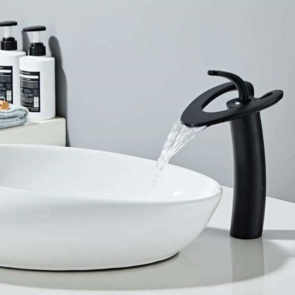 Creative Loop Solid Brass Single Lever Bathroom Mixer Tap