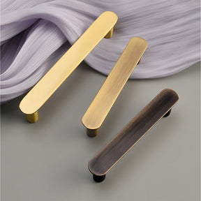 Minimalist Solid Brass Cupboard Pulls Cabinet Handles