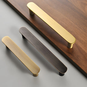 Minimalist Solid Brass Cupboard Pulls Cabinet Handles