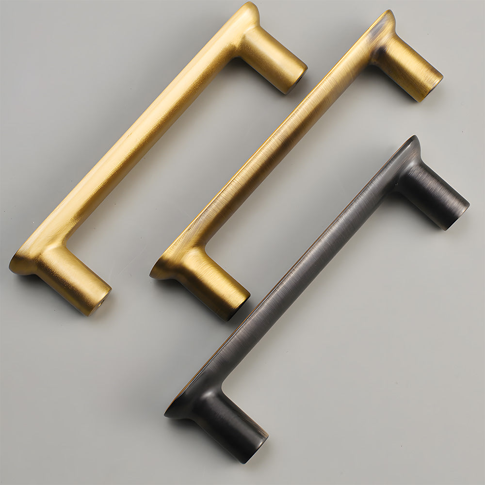 Minimalist Solid Brass Cupboard Pulls Cabinet Handles