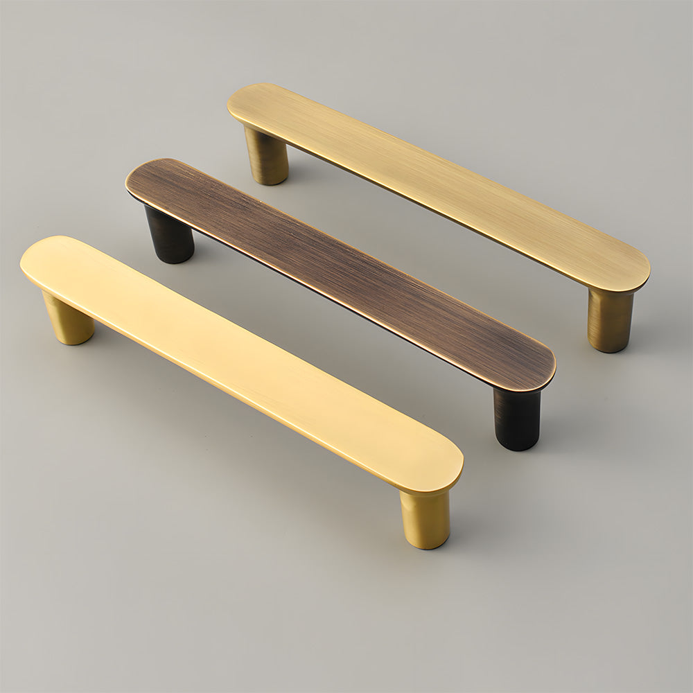 Minimalist Solid Brass Cupboard Pulls Cabinet Handles