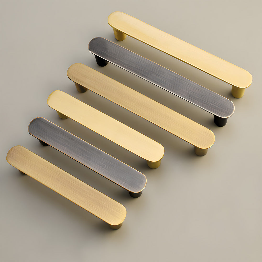 Minimalist Solid Brass Cupboard Pulls Cabinet Handles