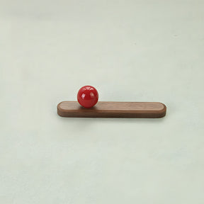 Playful Wooden Cabinet Handles with Sphere Ball Knobs