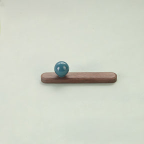 Playful Wooden Cabinet Handles with Sphere Ball Knobs