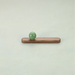 Playful Wooden Cabinet Handles with Sphere Ball Knobs