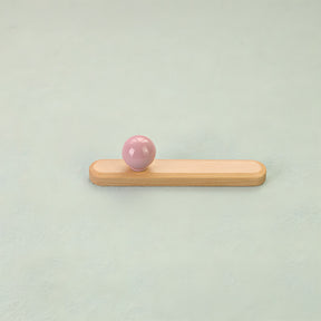 Playful Wooden Cabinet Handles with Sphere Ball Knobs
