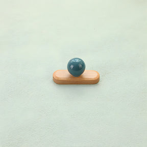 Playful Wooden Cabinet Handles with Sphere Ball Knobs