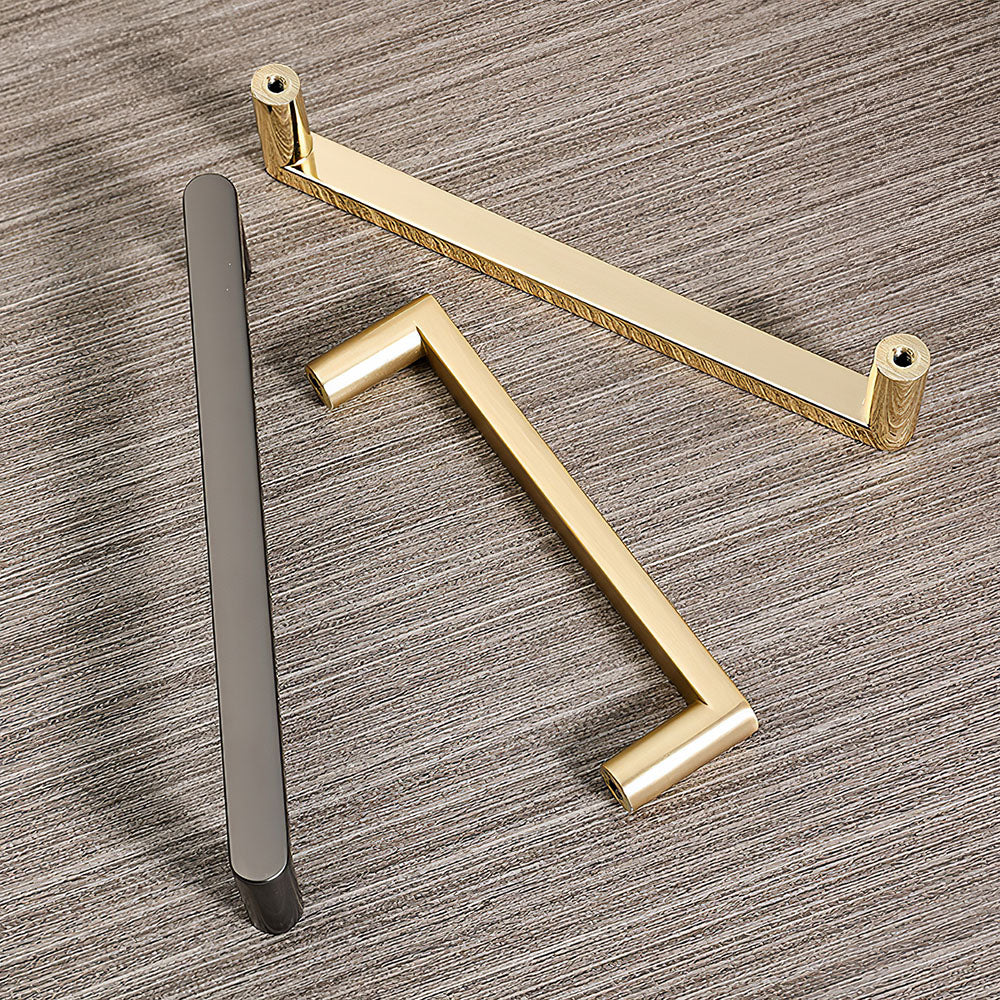 Minimalist D Shaped Kitchen Cabinet Handles