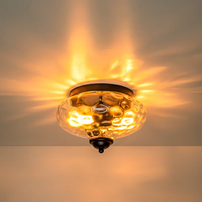 Glass Shade Ceiling Light