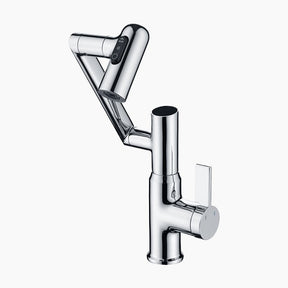 Intelligent Digital Display Hot And Cold Basin Tap_Chrome