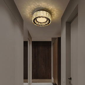 Luxury Crystal Hallway Flush Mount Ceiling Lights