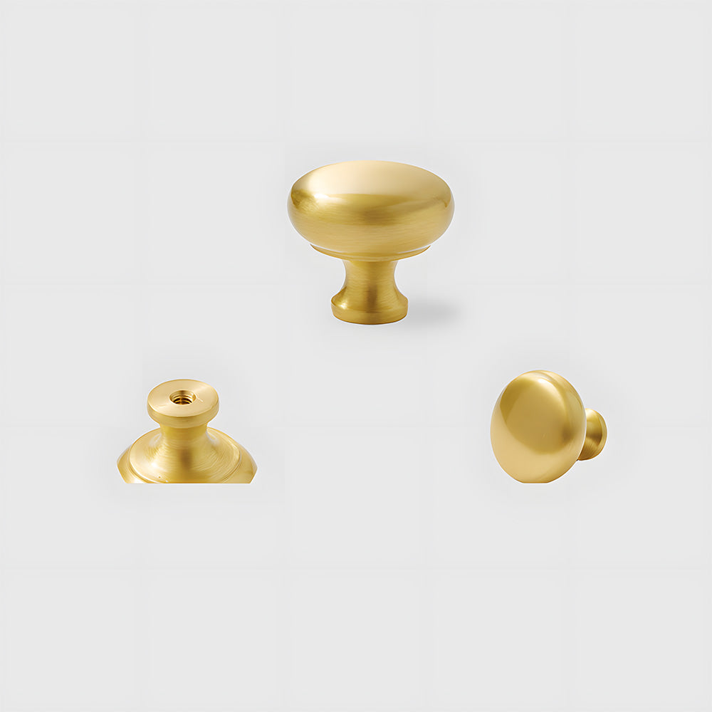 Modern Luxurious Gold Solid Drawer Handle