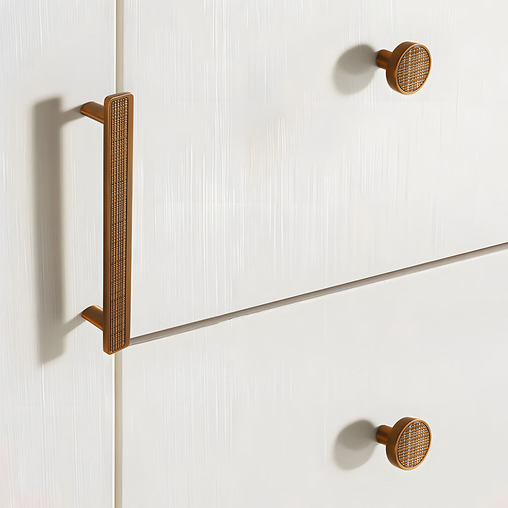 Modern Textured Knurled Cupboard Handles