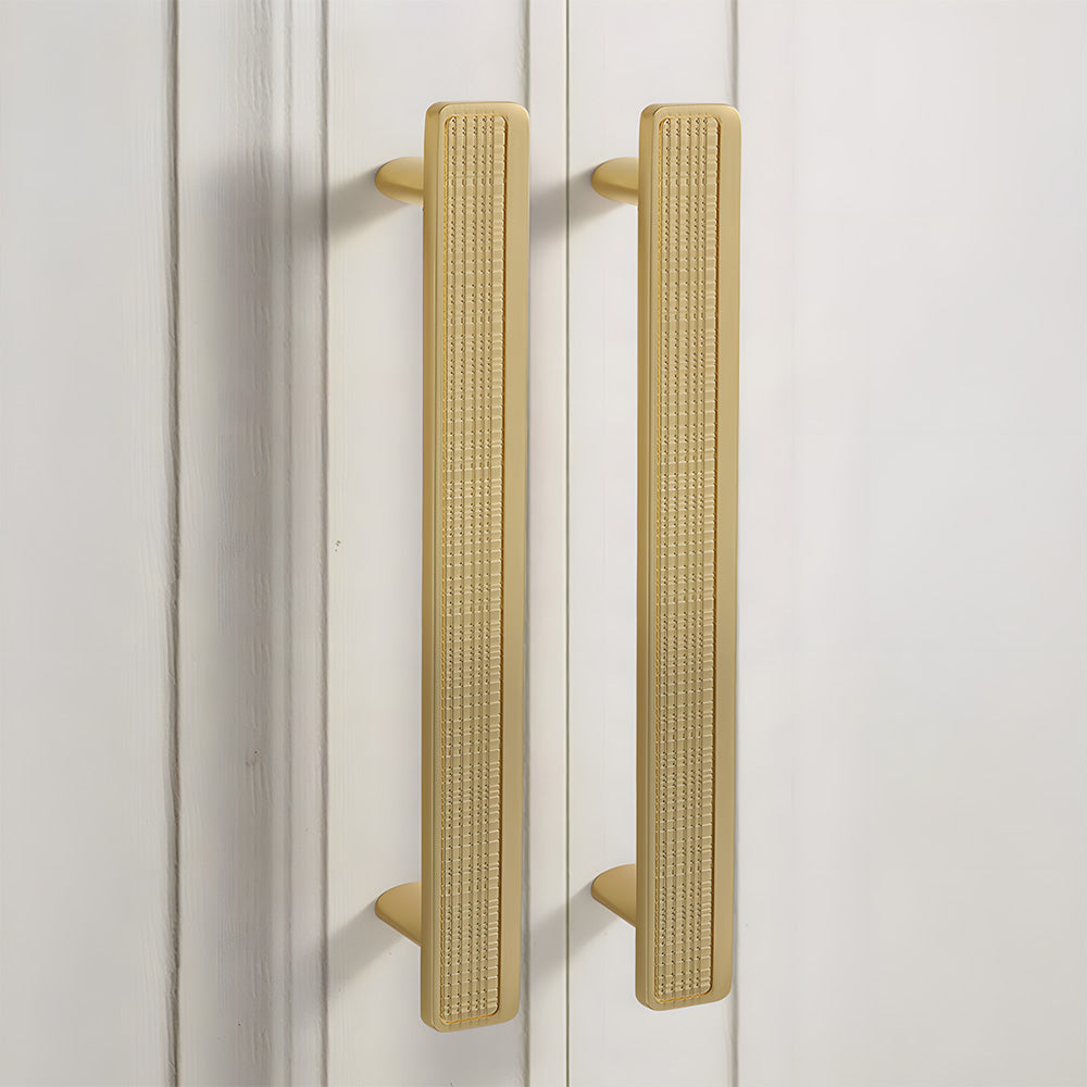 Modern Textured Knurled Cupboard Handles