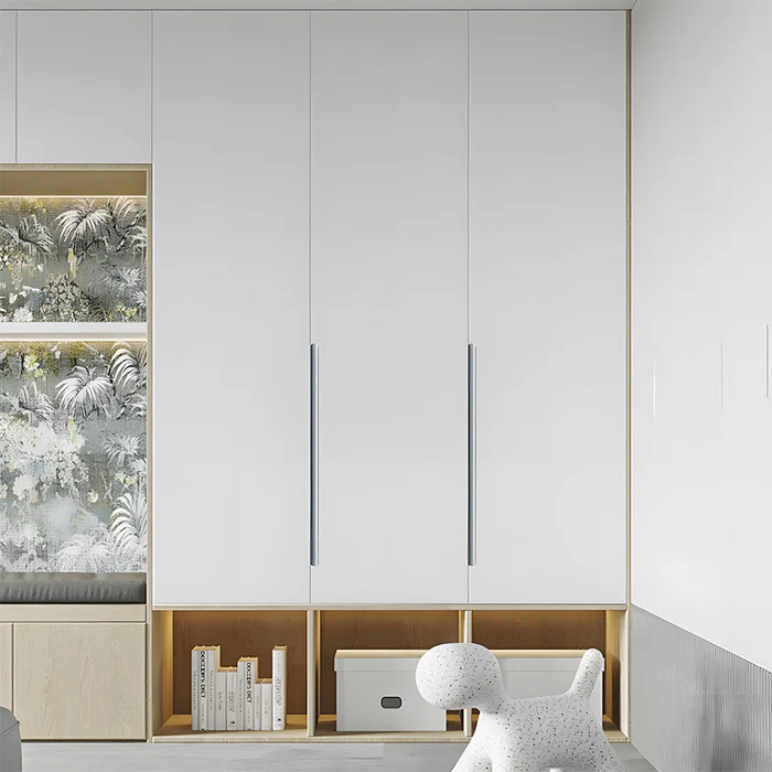 Classic Aluminum Alloy Arc Edge Invisible Cabinet Handles