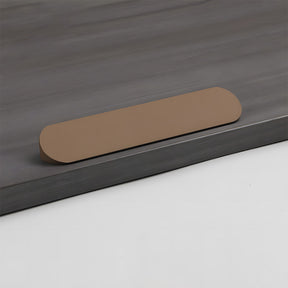 Elegant Round Corner Hidden Drawer Finger Edge Handles