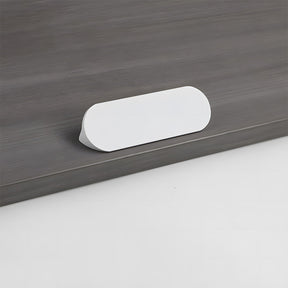 Elegant Round Corner Hidden Drawer Finger Edge Handles