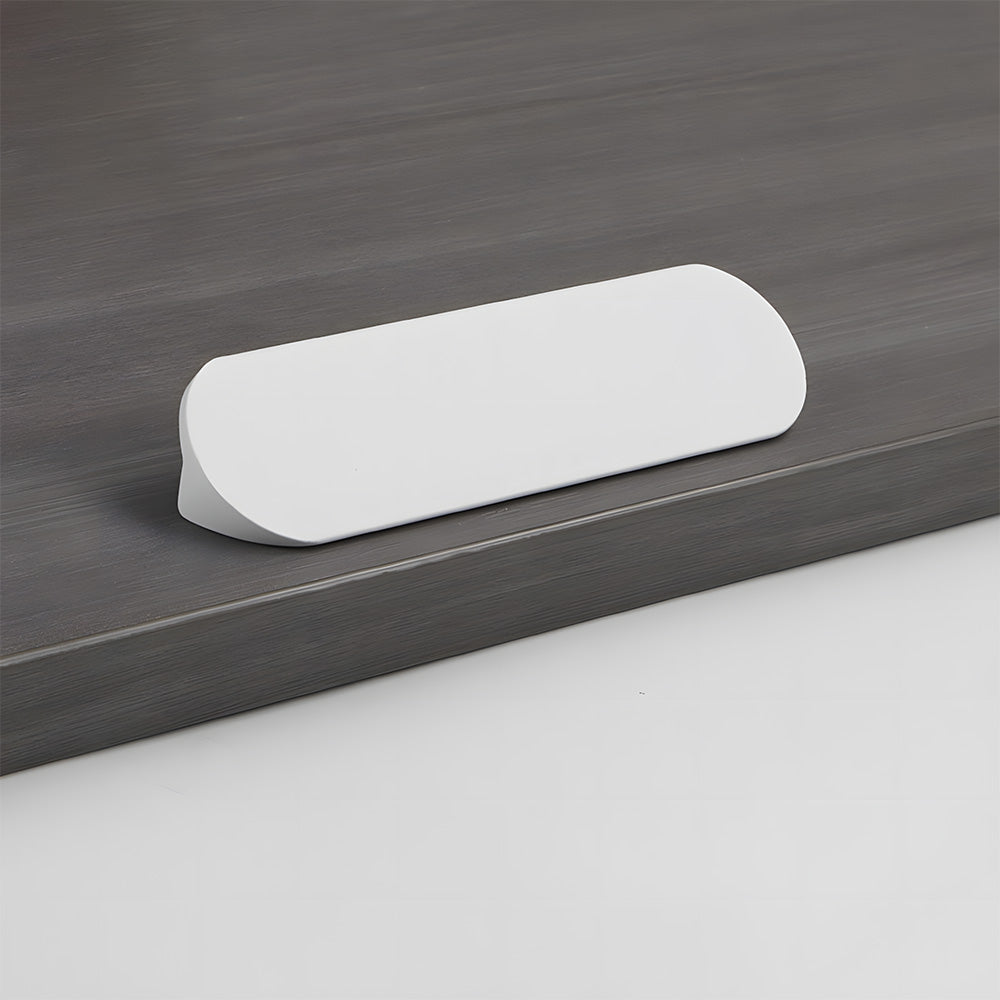 Elegant Round Corner Hidden Drawer Finger Edge Handles