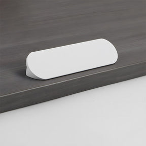 Elegant Round Corner Hidden Drawer Finger Edge Handles