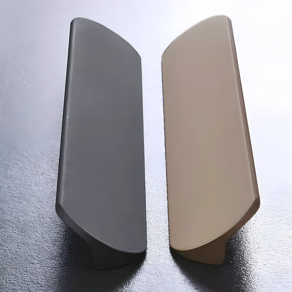 Elegant Round Corner Hidden Drawer Finger Edge Handles
