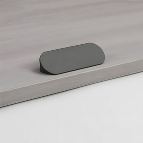 Elegant Round Corner Hidden Drawer Finger Edge Handles