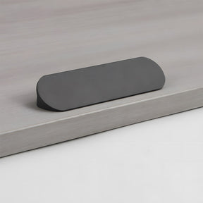 Elegant Round Corner Hidden Drawer Finger Edge Handles