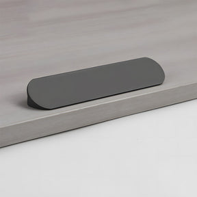 Elegant Round Corner Hidden Drawer Finger Edge Handles