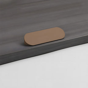 Elegant Round Corner Hidden Drawer Finger Edge Handles