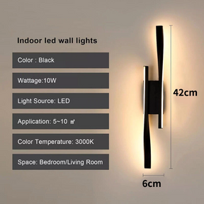 Modern LED Living Room Bedside Wall Lamps