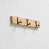 Modern Foldable Bamboo Wall Mounted Hooks for Wall
