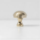 Retro Elegant Polished Brass Wardrobe Cabinet Pulls