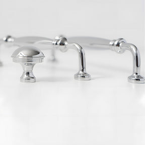 Retro Elegant Polished Brass Wardrobe Cabinet Pulls