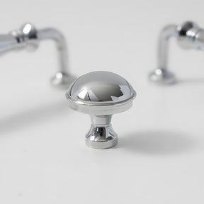 Retro Elegant Polished Brass Wardrobe Cabinet Pulls