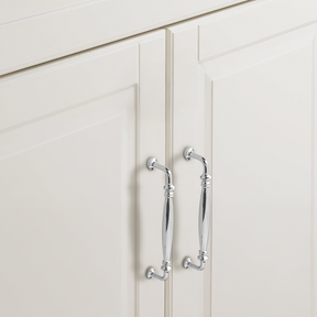 Retro Elegant Polished Brass Wardrobe Cabinet Pulls
