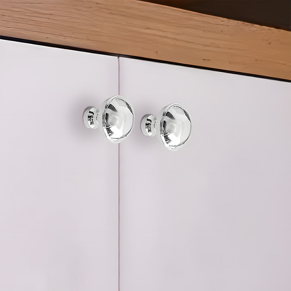 Retro Elegant Polished Brass Wardrobe Cabinet Pulls