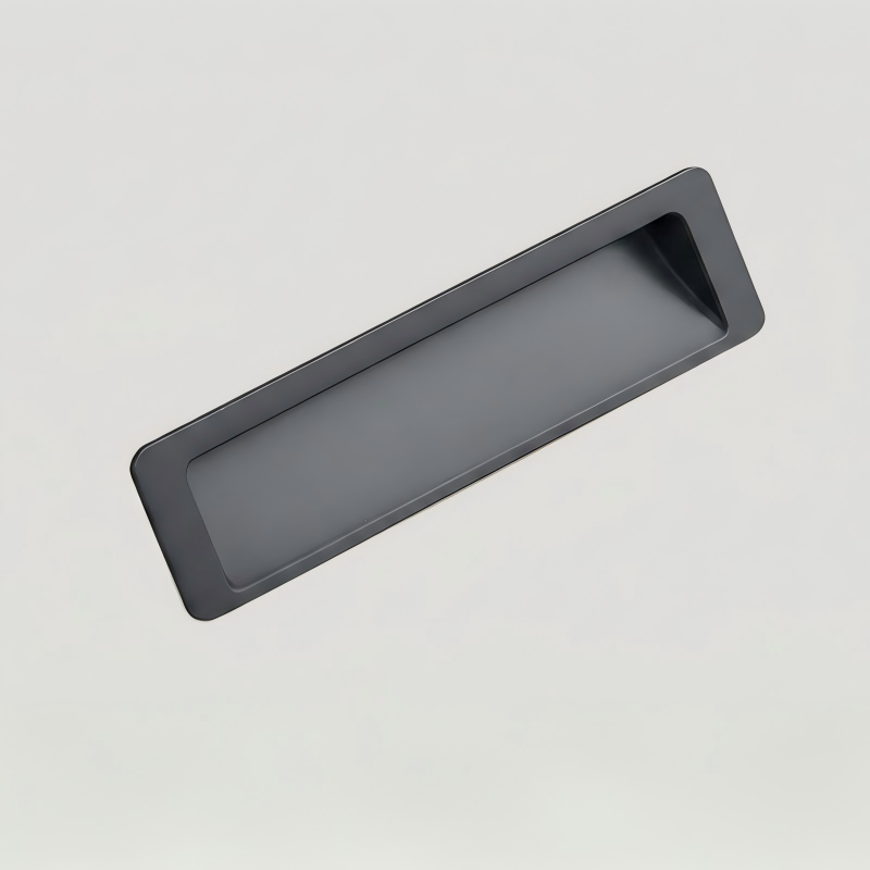Modern Recessed Flush Pull Handles for Sliding Wardrobe & Cabinet Doors