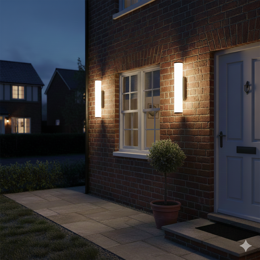 Modern IP65 Waterproof Linear Outdoor LED Wall Light