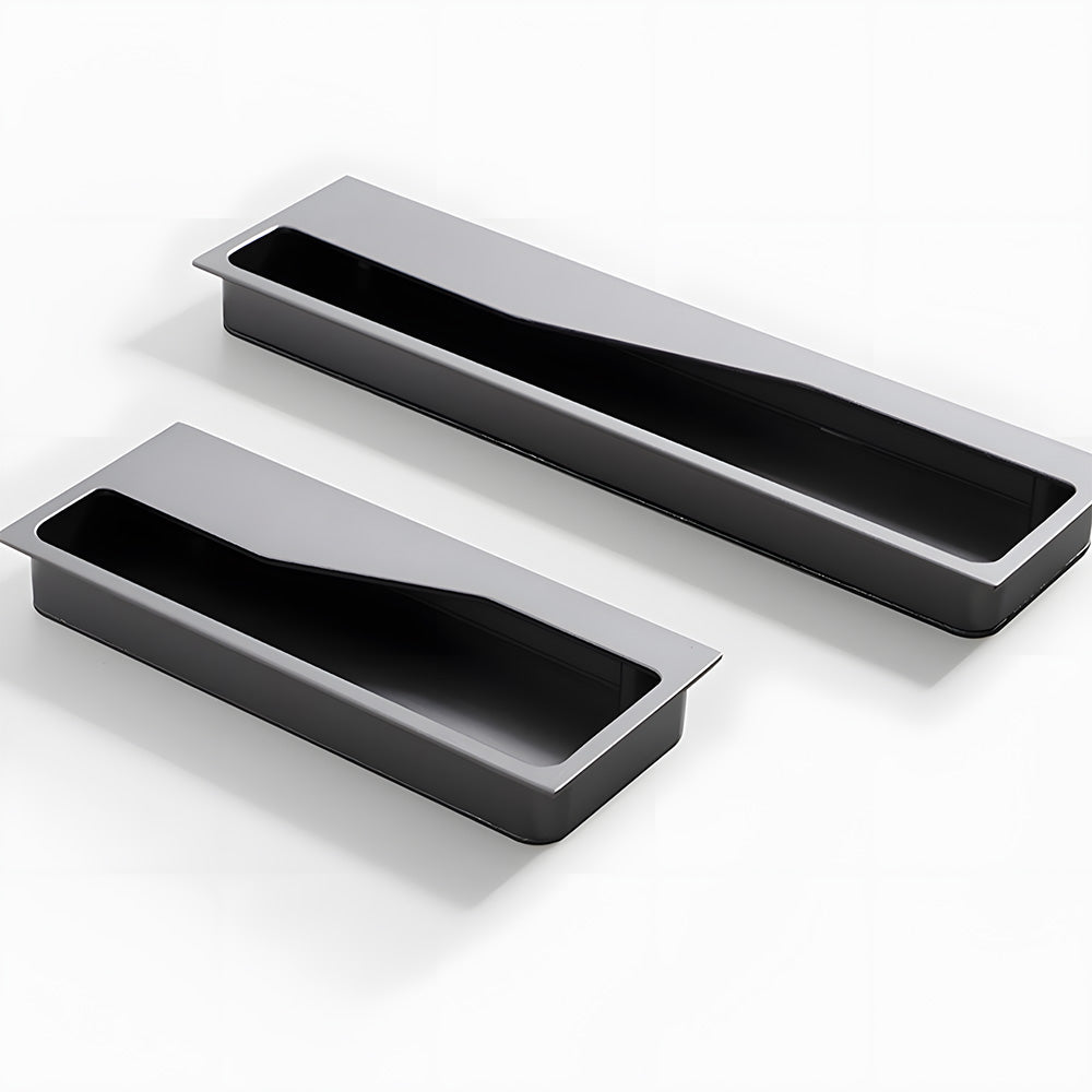 Modern Recessed Flush Pull Handles for Wardrobes